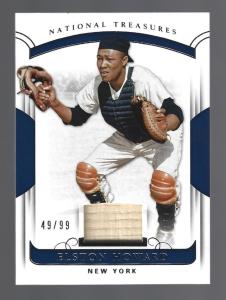 Elston Howard 2018 National Treasures 49/99 Card