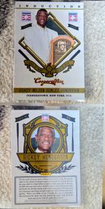 2012 Panini Cooperstown Rickey Henderson HOF Card