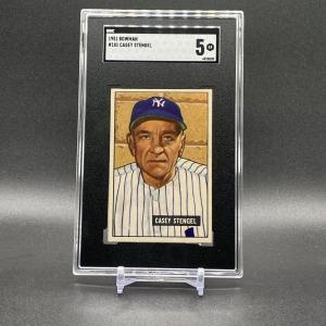 1951 Bowman Casey Stengel #181 Sports Card