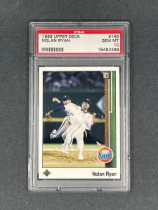 1989 Nolan Ryan Upper Deck #145 PSA 10