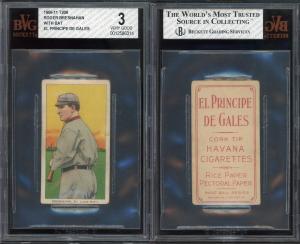 1909-11 T206 Roger Bresnahan HOF Card