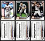 2025 Topps Bowman Houston Astros Team Base Set