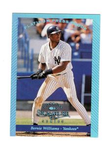 1997 Donruss Platinum Press Proof Bernie Williams #12