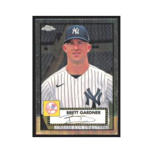2021 Topps Chrome Brett Gardner Yankees Card #467