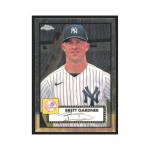 2021 Topps Chrome Brett Gardner Yankees Card #467