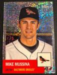 2022 Topps Chrome Mike Mussina Orioles #68 /150