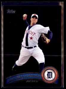 2011 Topps Walmart Black Border Armando Galarraga Card