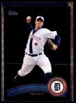 2011 Topps Walmart Black Border Armando Galarraga Card