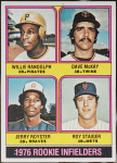 1976 Rookie Infielders: Randolph, McKay, Roys #592