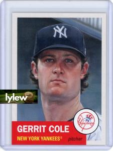 2021 Topps Living Gerrit Cole Yankees Card #377