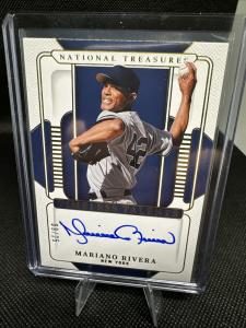 2025 National Treasures Mariano Rivera Autographed Card