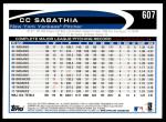 CC Sabathia 2012 Topps Yankees Baseball Card