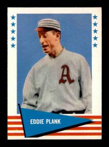 1961 Fleer Eddie Plank #135 Sports Card