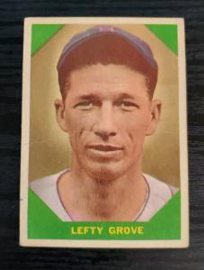 1960 Fleer Lefty Grove Baseball Card
