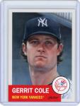 2021 Topps Living Gerrit Cole Yankees Card #377