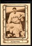 1981 Cramer Baseball Legends Pie Traynor #36