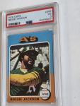 1975 Topps Reggie Jackson #300 PSA 3 Card
