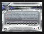 2018 Bowman Chrome Ryan McMahon Rockies Card