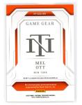 2025 National Treasures Mel Ott Platinum Game Gear 1/1