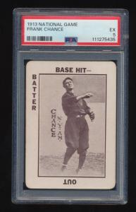 1913 National Game Frank Chance PSA 5 Card