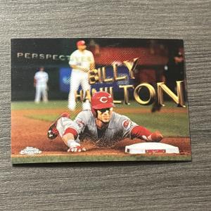 2016 Topps Chrome Billy Hamilton Cincinnati Reds Card