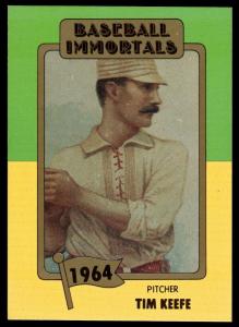 1980 Baseball Immortals Hall of Fame Card