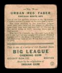 1933 Goudey Red Faber #79 Baseball Card