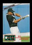 Bo Jackson 1991 RBI Magazine Foil Card #2P