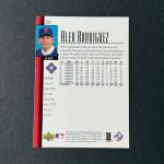 2001 Upper Deck Alex Rodriguez Texas Rangers Card