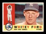1960 Topps #35 Whitey Ford Baseball Card