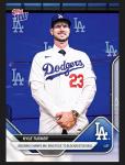 Kyle Tucker 2025 Topps NOW Dodgers Card