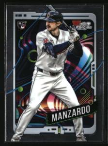 2024 Topps Chrome Kyle Manzardo Rookie Card
