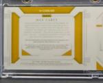 Max Carey 2021 Panini National Treasures Auto Booklet