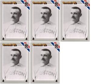 1990 Interpretive Marketing Hoss Radbourne Baseball Cards