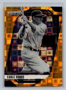 Earle Combs 2025 Panini Prizm Gold Pandora #276