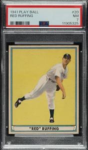 1941 Play Ball Red Ruffing #20 New York Yankees