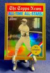 2025 Topps Heritage Tris Speaker Gold Chrome #/50