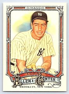 Joe DiMaggio Yankees 2025 Topps Allen & Ginter