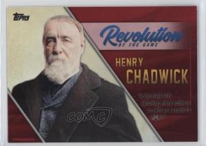 2019 Topps Revolution Red 10/10 Henry Chadwick