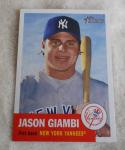 Jason Giambi 2002 Topps Heritage #370 Yankees Card