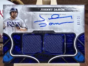 2025 Topps Tier One Johnny Damon Autographed Patch