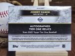 2025 Topps Tier One Johnny Damon Autographed Patch