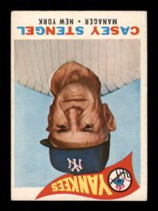 1960 Topps Casey Stengel #227 Yankees Card