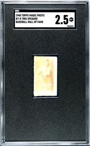 1948 Topps Tris Speaker Magic Photo Card