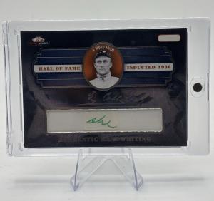 Ty Cobb Handwritten Word Relic Card