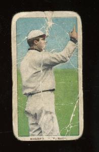 1909 T206 Baseball Card John McGraw #320