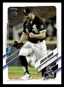 2021 Topps Update Carlos Rodon White Sox Card