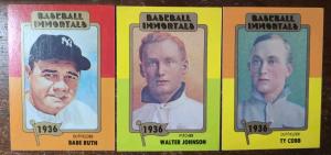 1980-87 SSPC Hall of Fame Cards Selection