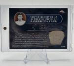 Ty Cobb Handwritten Word Relic Card