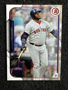 David Ortiz #76 2015 Bowman Baseball Card